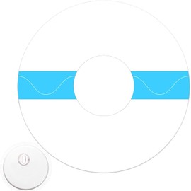 LiangMai 40 St1ck Freestyle Libre 3 Pflaster Wasserfest, Sport Pflaster f1r Freestyle Libre 3 Sensor, selbstklebend 14 Tage Klebekraft Fixierband ohne Kleber in der Mitte, atmungsaktiv