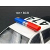LED Ready Lightbar 1/18 LED Ready Aerodynamic Lightbar LAPD Blue
