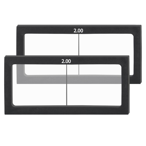 2/Pack Welding Glass Magnifier Lens Eye-Protecting Welder Accessories 0.75 1.0