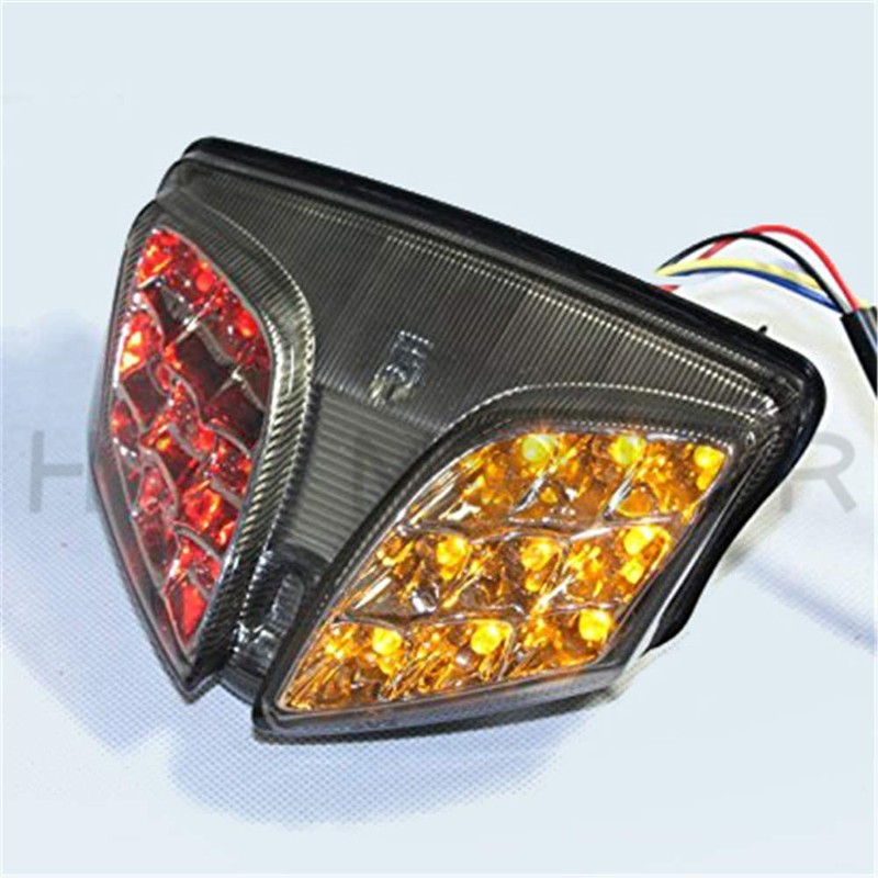 HTTMT MT200-SK Smoke LED Tail Brake Light with Integrated Turn