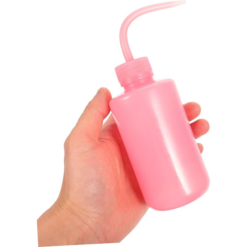 Botella de Limpieza de Pestañas 250ml Rosa Abs 8 Piezas