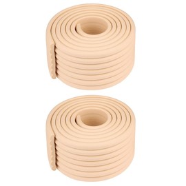 Edge and Corner Protector, 4M Baby Proofing Guard Coverage Safety Bumper DIY edge corners for Child Safety, Furniture Protect (Beige)
