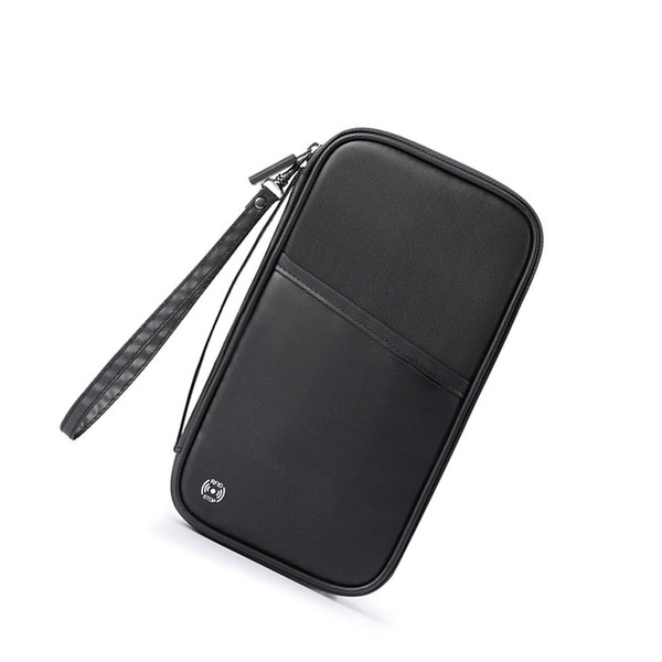 TOMVAES Travel Passport Wallet, Family Passport Holder with Wristlet Strap