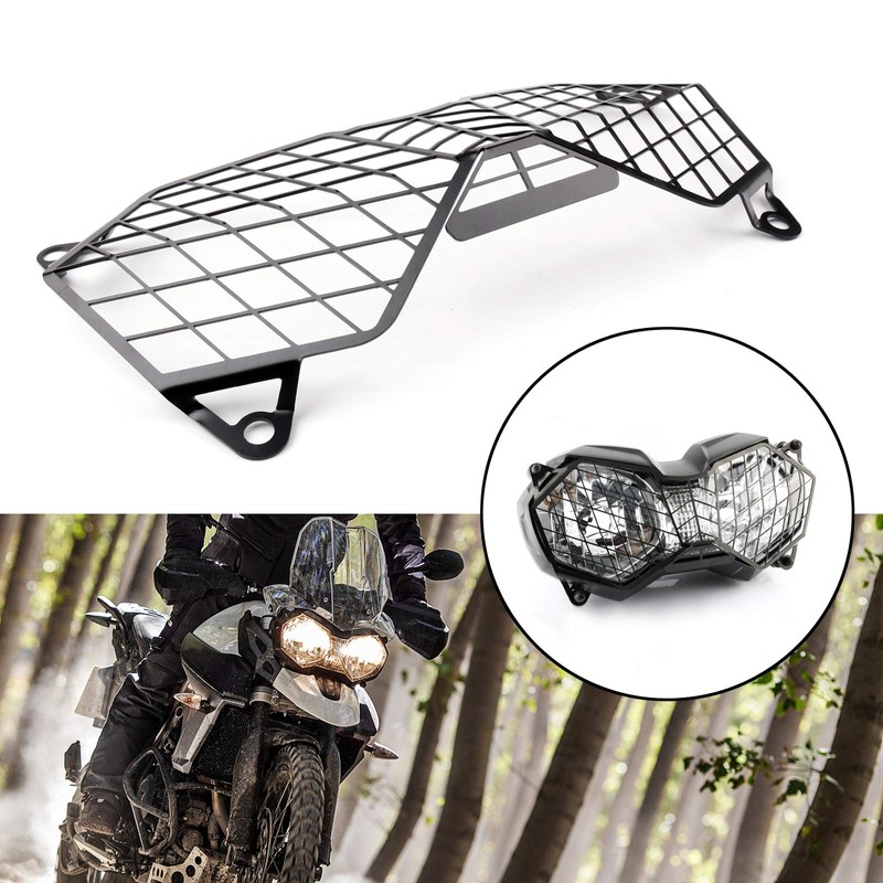 Topteng Headlight Guard Grill for Triumph Tiger 800 XC/XCX Explorer
