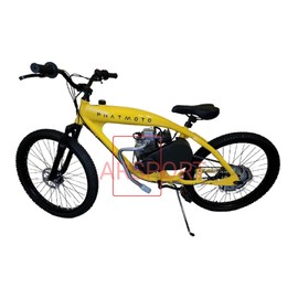 AR-Sport Exhaust With Muffler for: Phatmoto Rover Motorized Bicycle with 79cc Engine.