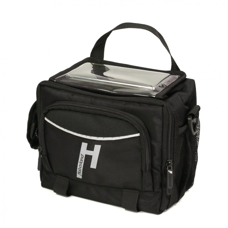 Haberland Bottle Bicycle Handlebar Bag Black