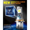Termitor Latest & Brightest 9004 HB1 Light Bulbs, 55,000LM 1000%