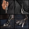 KeyUnity KD01 Titanium Carabiner Keychain Clip, Quick Release EDC Key
