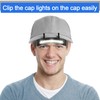 Mudder 4 Pcs Hat Light Clip COB Cap Lights Clip