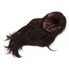 Women Synthetic Wig Long Straight Black Wigs Elastic Hair Wig