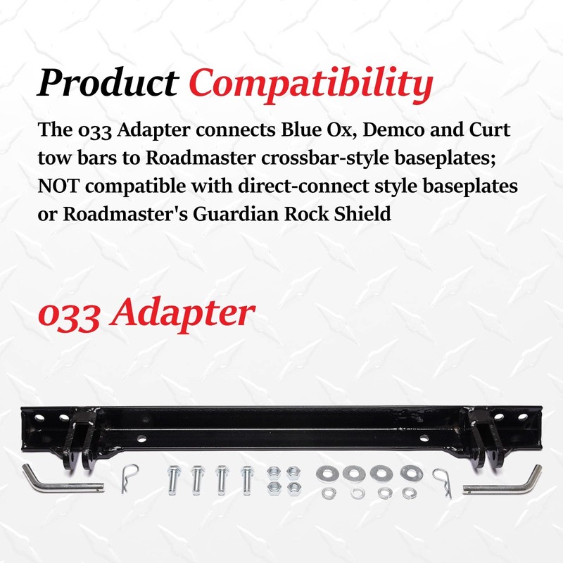 Roadmaster 033 Blue Ox Tow Bar to RM Classic Style