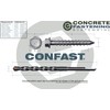 CONFAST 1/4" x 1-3/4" Concrete Screws 410 Stainless Steel Hex