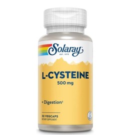 SOLARAY L-Cystein 500 mg 30 vegetarische Kapseln (Packung 3u.)