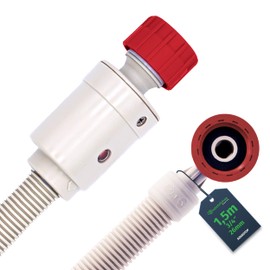 ersatzteilshop basics Aquastop Hose 1.5 m Safety Inlet Hose Aquastop Hose Inlet Hose for Washing Machines and Dishwashers