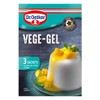 Dr. Oetker Ve ge- gel Sachets, 3 x 6.5 g
