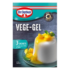 Dr. Oetker Ve ge- gel Sachets, 3 x 6.5 g