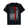 Fireman Thin Red Line American Flag Axe gift for Firefighter