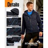 Scheibler Men's Winter Knitted Work Jacket with Soft Shell Inserts
