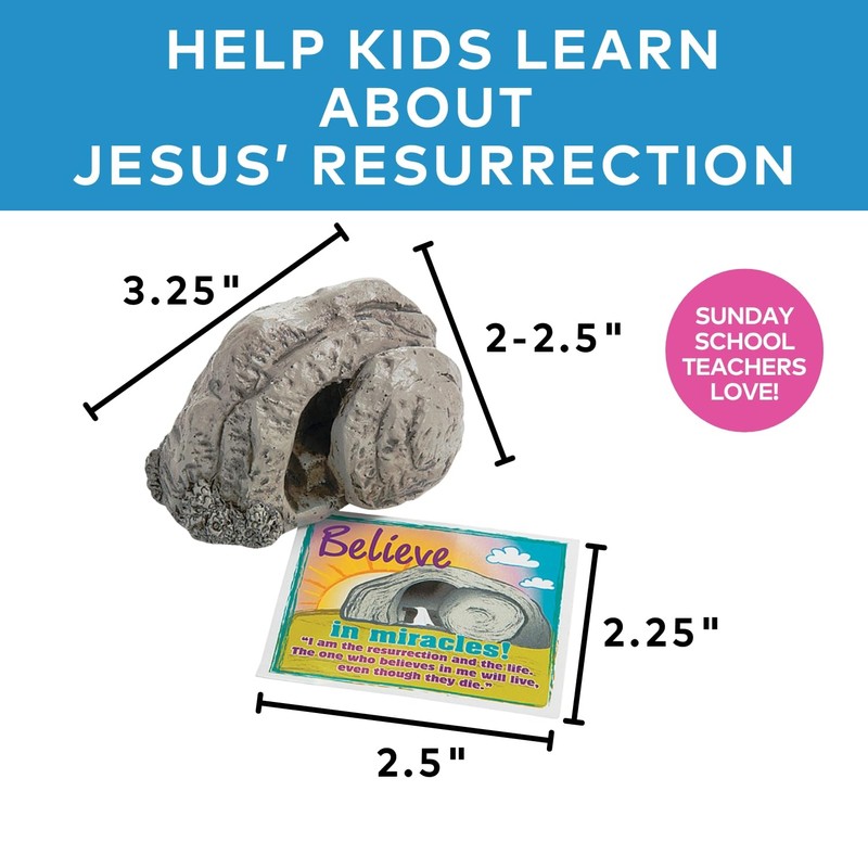 Fun Express Mini Tomb Handouts with Card 12 Pack -