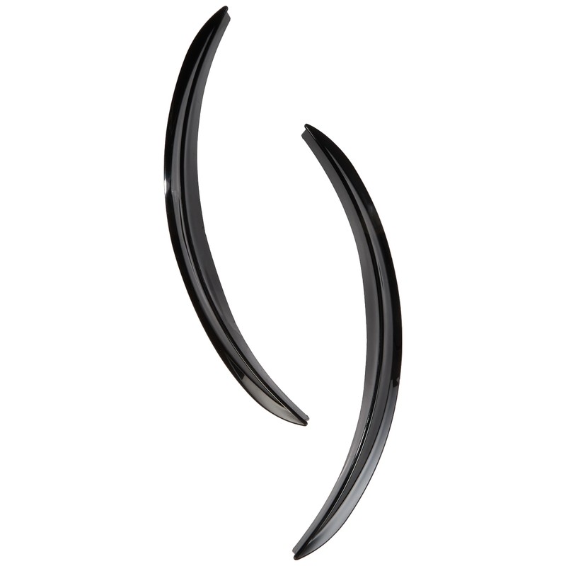 Hypersonic HP6193-3 Universal Wheel Arch Extensions/Mud Flaps, Black