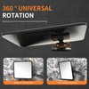 Fog Free Shower Mirror 8×7 Inches, Rotatable Bathroom Anti-Fog Mirror