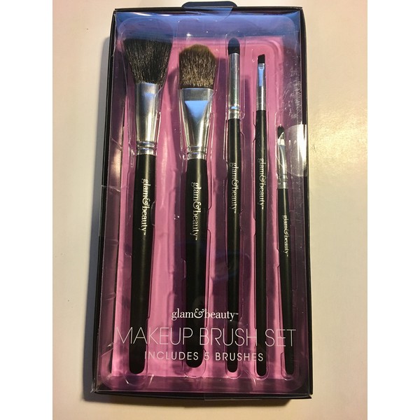 glam & beauty Makeup Brush Set, includes 5 brushes