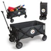 PICNIC TIME Pittsburgh Steelers Adventure Wagon Folding Utility Tailgate Wagon