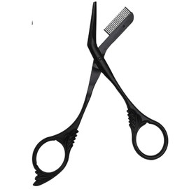 OFIDUS Eyebrow Scissors Trimmer with Comb Gift for Men Women Christmas Stocking Filler