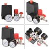 Air Compressor Pressure Switch Control Valve, 90-120 PSI Pressure Regulator