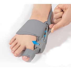 Grzcp Bunion Correction for Women Big Toe, Bunion Corrector for Women & Men, Upgraded Adjustable Bunion Splint for Relief, Orthopedic Toe Straightener with Silicone Pad Suitable for Left/Right Feet