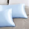2PCS Satin Pillowcase for Hair and Skin, 40x 80cm Satin