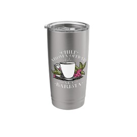 Chief Aroma Officer Aka Barista, Coffee Roaster and Barista Stainless Steel Insulated Tumbler