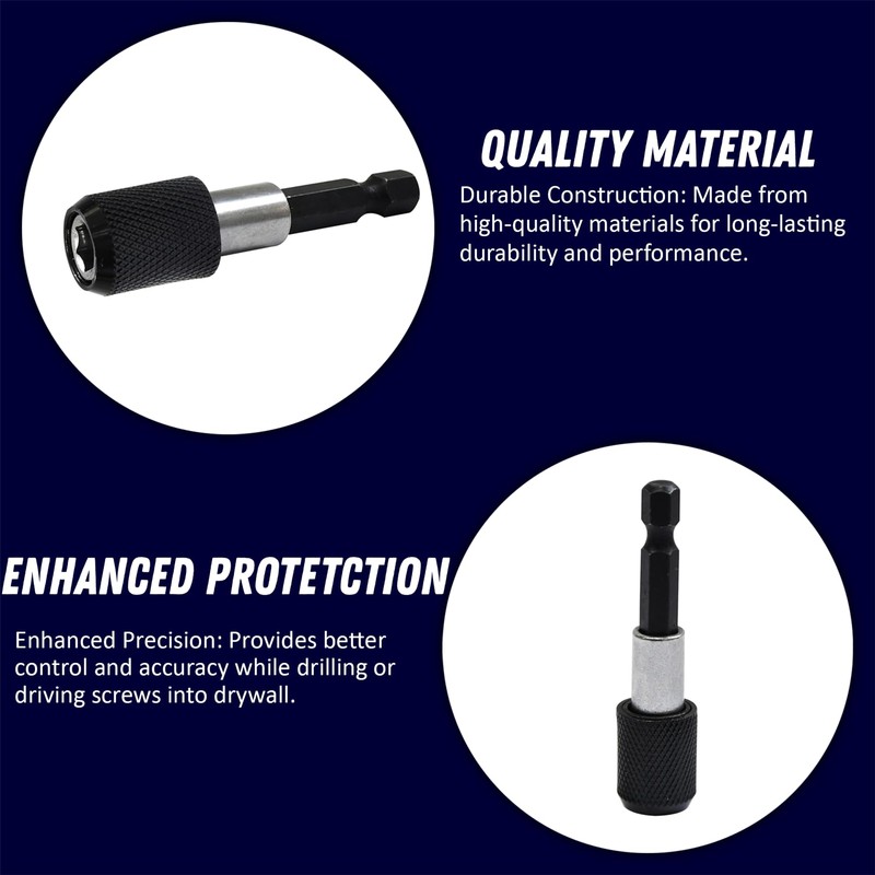 Dapetz ® 2Pcs Magnetic Drill Bit Holder Hex Shank Screwdriver