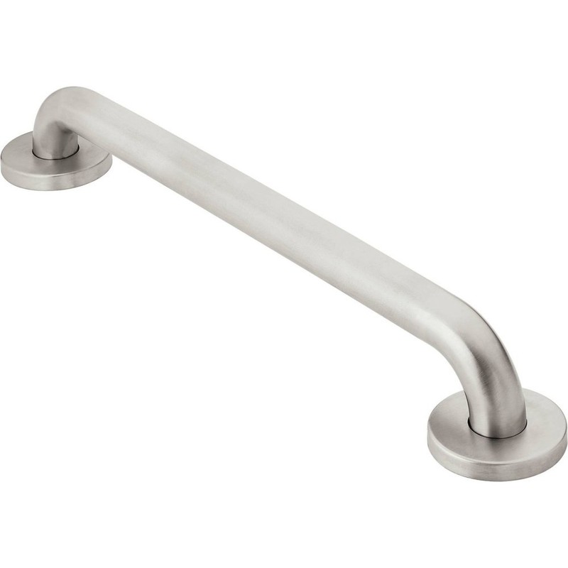 Moen R8916P Bathroom Safety 16-Inch Stainless Steel Bathroom Grab Bar,