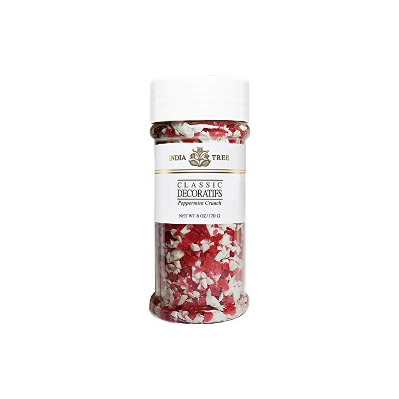 India Tree Peppermint Crunch, 6.0 oz