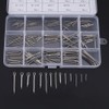150Pcs 15 Kinds/Sizes 304 Stainless Steel Cotter Pin Assortment M1-M3