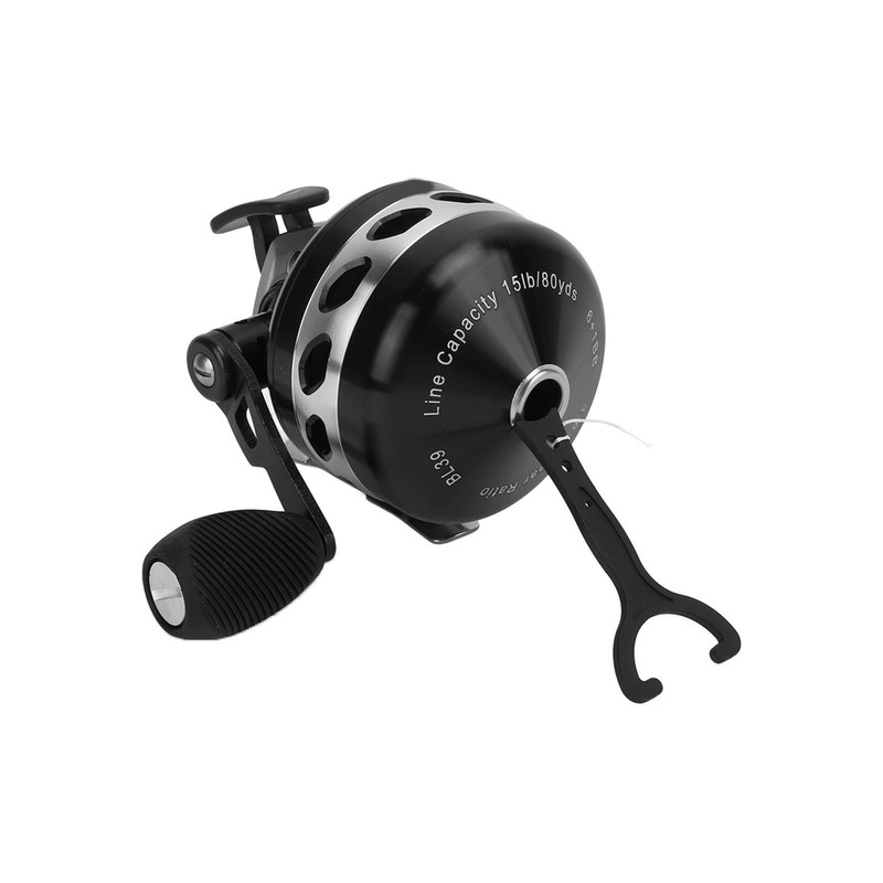 Metal Slingshot Fishing Reel Double Color Oxidation Technology Alloy Lure