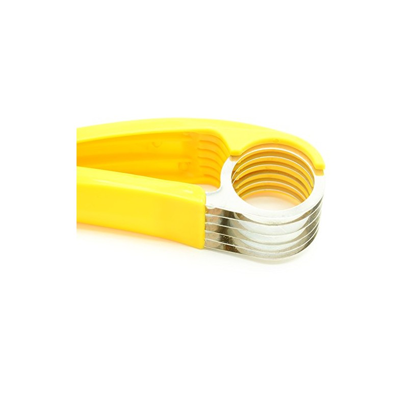 Cucumber Cute Banana Cutter Chopper Kitchen Tool Yellow