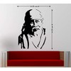 Wallstick sai Baba wallstickers (Vinyl 65 cm x 45 cm)