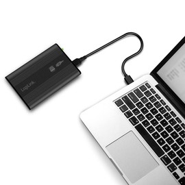 Logilink 2.5 inch USB 3.0 SATA External Enclosure - Black