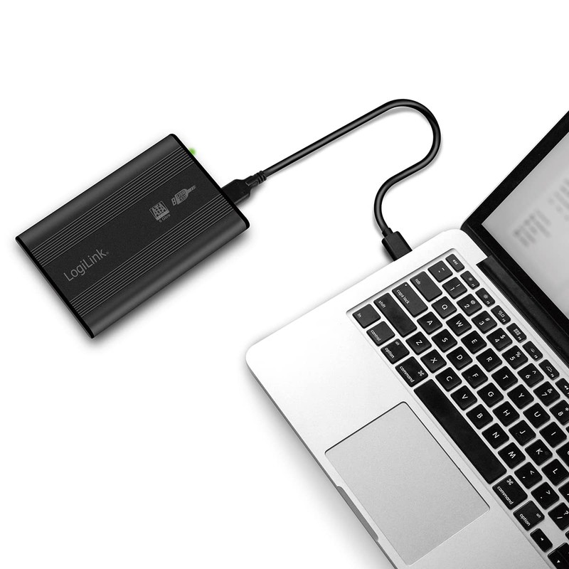 Logilink 2.5 inch USB 3.0 SATA External Enclosure - Black