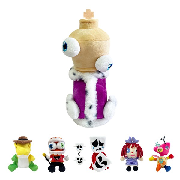 POPOYU The Amazing Digital Circus Plush, Kinger Jax Jungle Digital