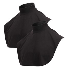 Rothco Mock Turtleneck Dickie, Mens Dickie Undershirt, Black, XL (2-Pack)