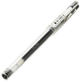 Pilot Gel Ballpoint Pen, Hi-Tec-C 04, Fine, Black (LH-20C4-B)
