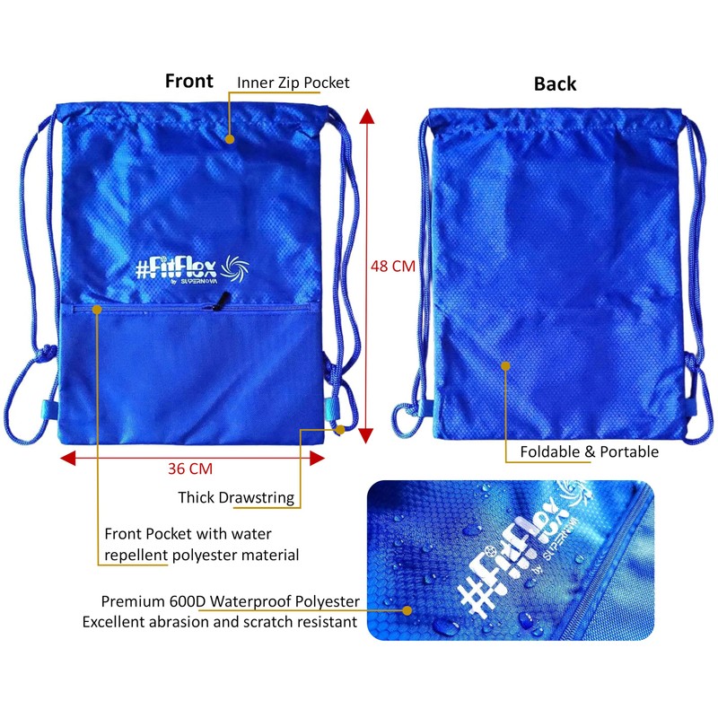 SUPERNOVA Lifestyle Unisex premium quality Waterproof Polyester Sports Gym Travel
