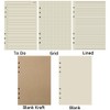 A5 Refills Paper, 800 Pages/400 Sheets Refill Pad, Insert Ruled