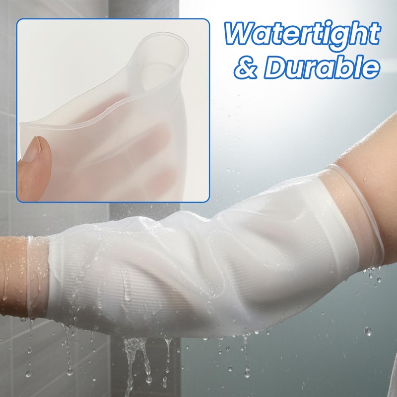 Waterproof PICC line Protector Bandage Cover for Chemotherapy Shower, Elbow