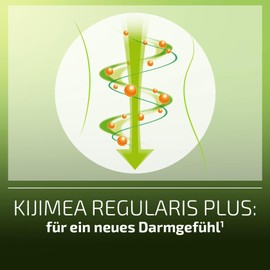 Kijimea® Regularis Plus - For a new gut feeling - combines 6 selected bacterial strains, high-purity methylcellulose and high-quality psyllium - lactose free - 225 g drinking granules