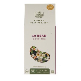 Women’s Bean Project Gift Bundle with 10 Bean Soup Mix and Cornbread, 2 Items