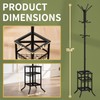 Yoobure Coat Rack Freestanding, Coat Tree with Umbrella Holder, Metal